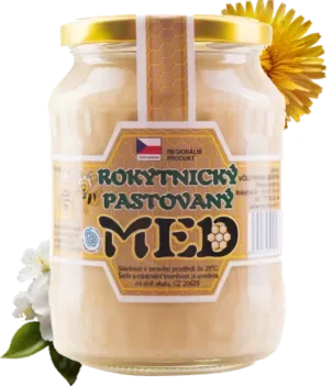 Sklenice pastovaného medu