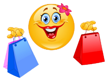 443 4431082 shopping bag emoji 78 decal smiley face shopping copy