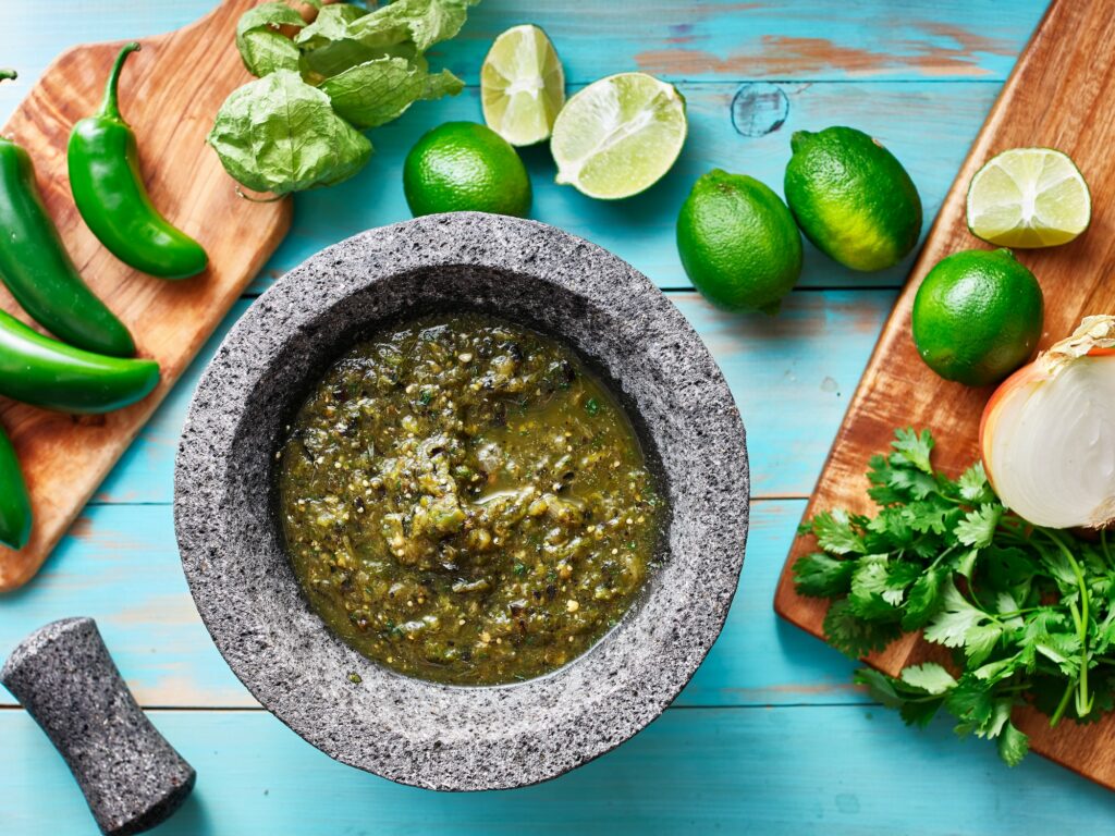 Koriandr recept - salsa verde