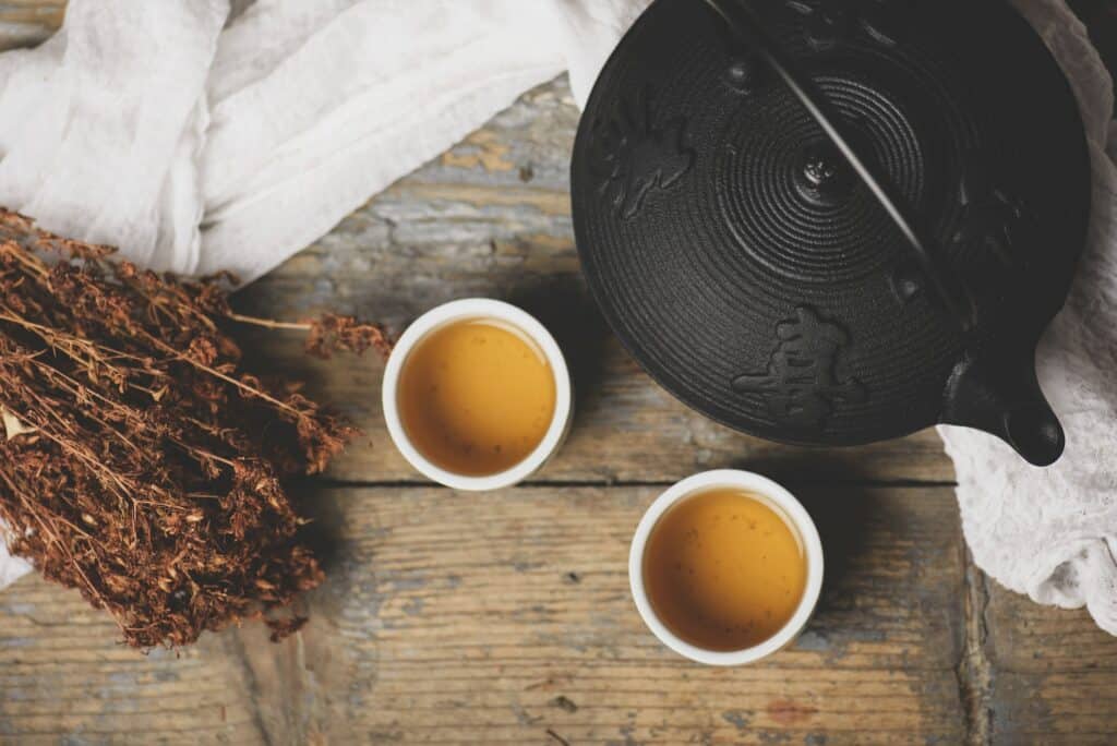 Divizna čaj - čaj ze sušených květů