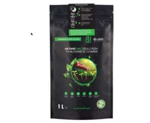 Biochar 1 l, aktivní uhlí k rostlinám (balkónové, pokojové, květináče)
