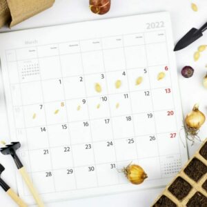 Nová sezóna na zahradě - plánovací kalendář