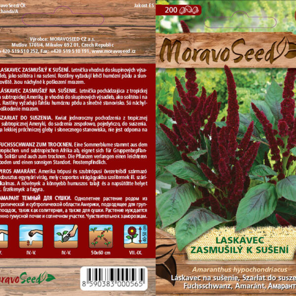 Amaranthus hyp./Laskavec/červený semena