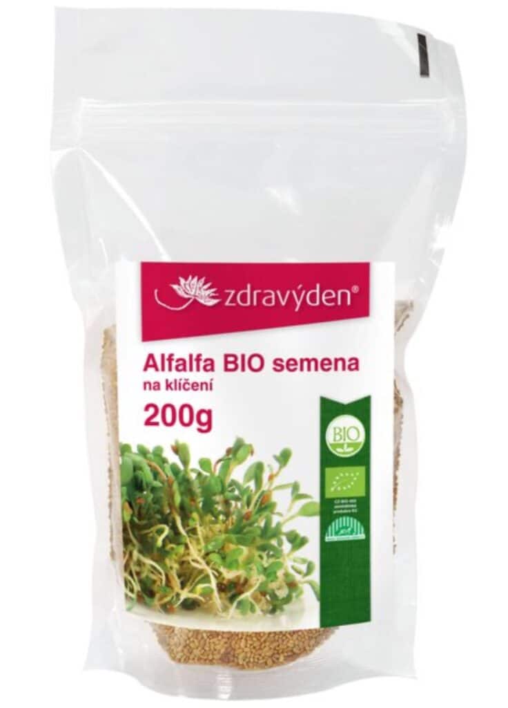 Alfalfa BIO – semena na klíčení 200g