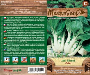 Čínské zelí - Brassica chinensis - PAKET