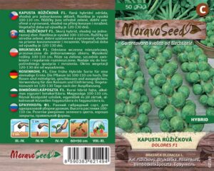 Kapusta růžičková - Brassica oleracea - Dolores F1