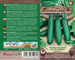 Okurka salátová fóliovník - Cocumis sativus - TWENTY F1