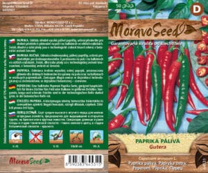 Paprika chilli - Capsicum annuum - GUTERA - červená
