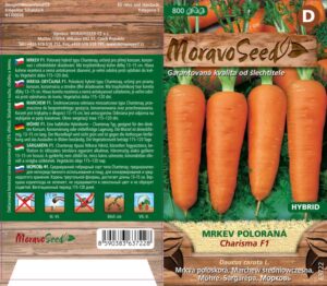 Mrkev poloraná - Daucus carota L. - (Chantenay) - CHARISMA F1