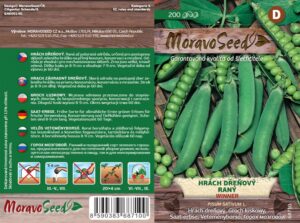 Hrách dřeňový raný - Pisum sativum