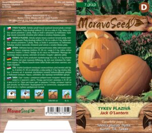 Tykev velkoplodá - Cucurbita pepo  - JACK O LANTERN - plazivá