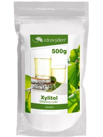 Xylitol - březový cukr 500g semínka na klíčení