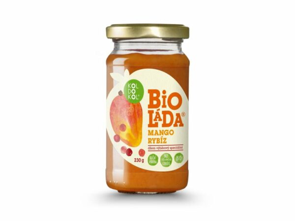 Bioláda mango a rybíz 230g bio