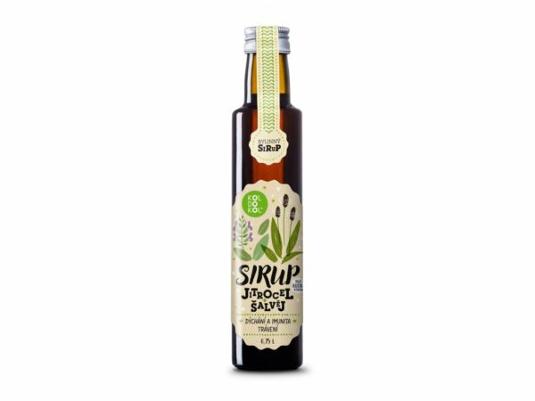 Jitrocel a šalvěj sirup 250 ml