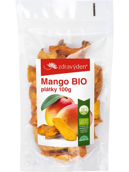 Mango BIO plátky 100g