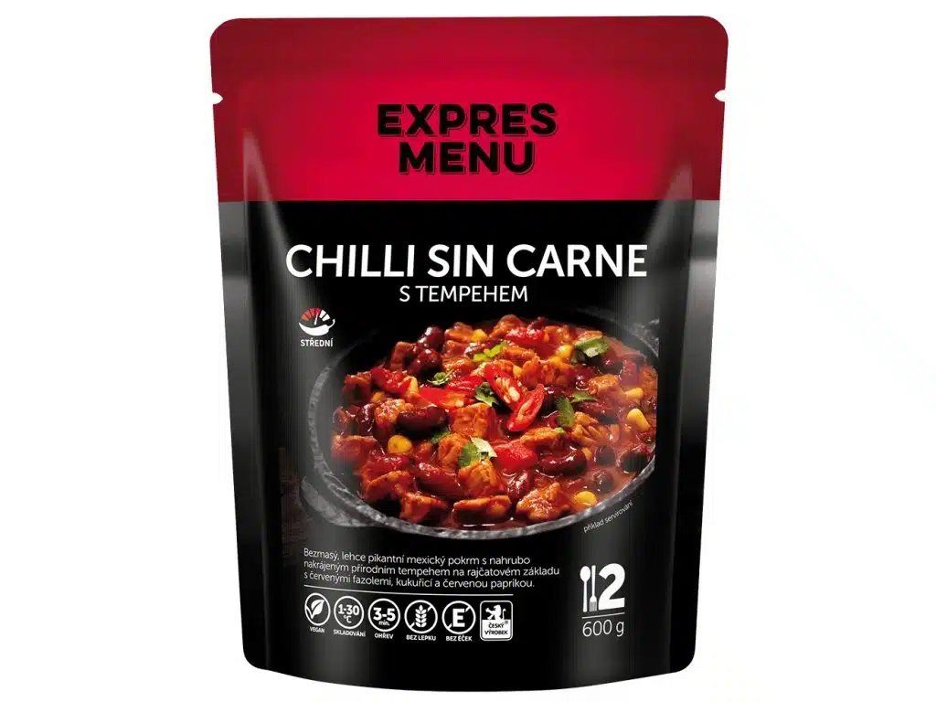 CHILLI SIN CARNE S TEMPEHEM 600G (2 PORCE)