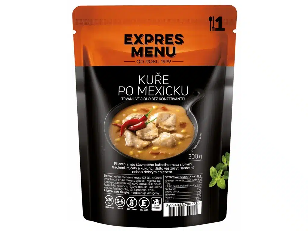 KUŘE PO MEXICKU 300G (1 PORCE)