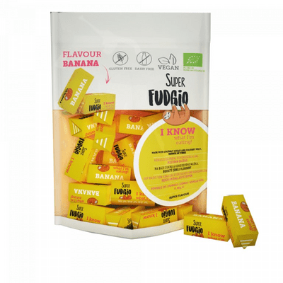 Super Fudgio Veganské karamely – banán BIO 150 g