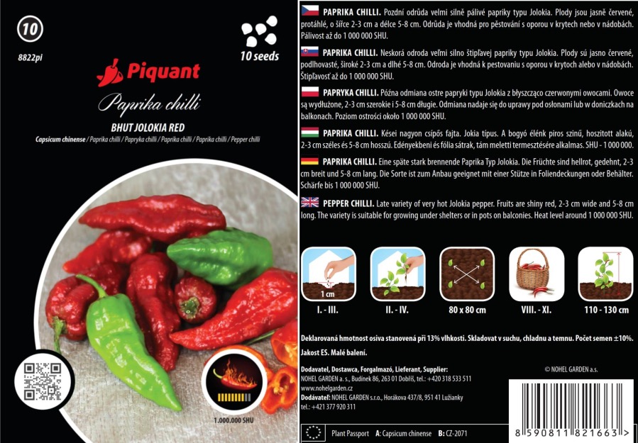 Chilli BHUT JOLOKIA RED