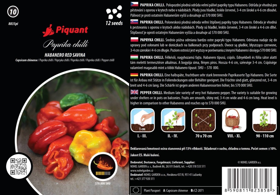 Chilli Habanero Red Savina