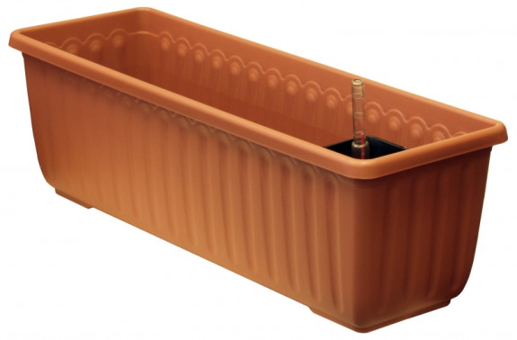 Truhlík samozavlažovací SIESTA LUX 80 terakota
