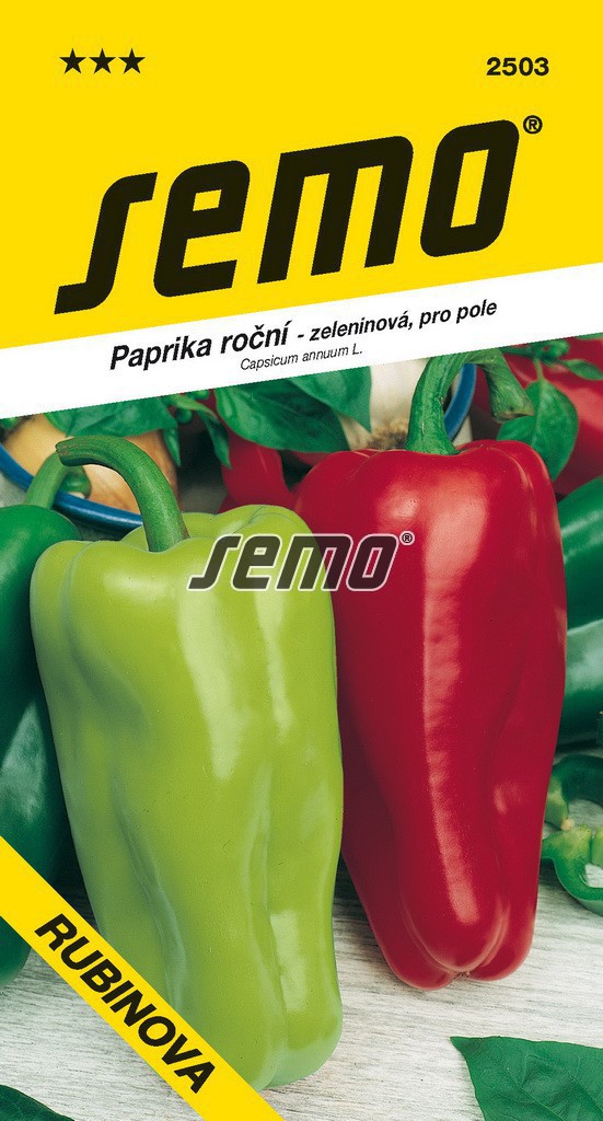 Paprika roční Rubinova