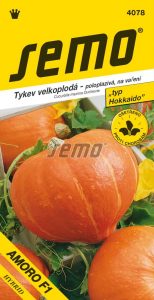 Tykev velkoplodá AMORO F1 - typ "Hokkaido" poloplazivá