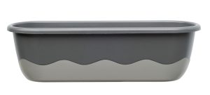 Truhlík samozavlažovací MARETA 80 tm.antracit + sv.antracit