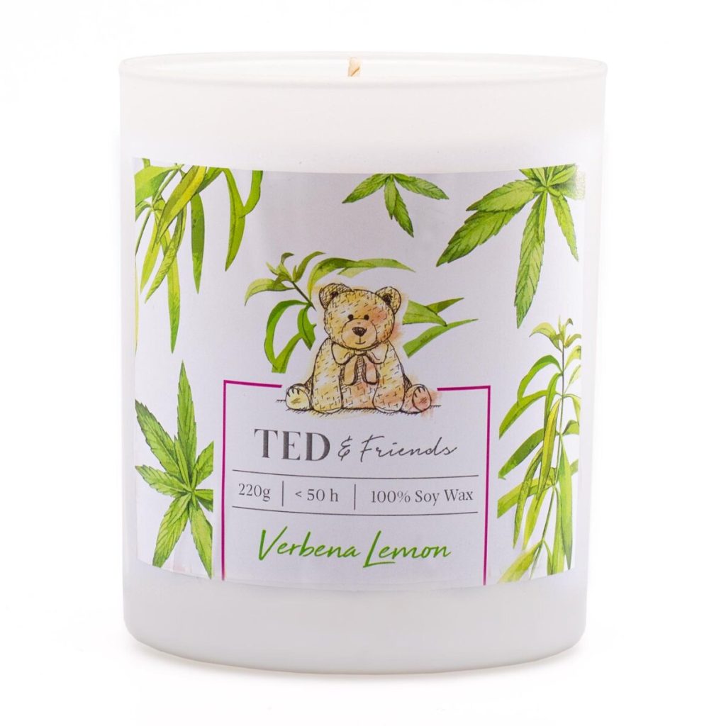 Sójová svíčka Verbena Lemon - 220g