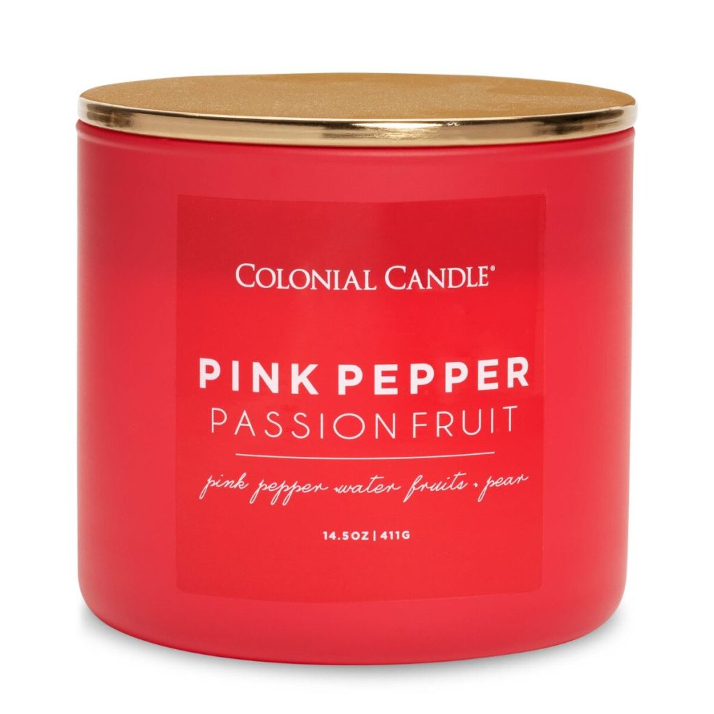 Sójová svíčka Pink Pepper Passionfruit - 411g