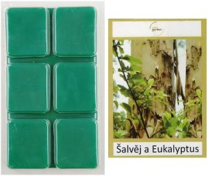 Vonný vosk do Aromalampy NG - Šalvěj a Eukalyptus