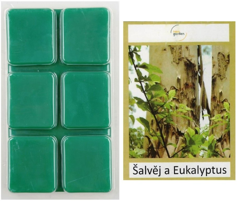 Vonný vosk do Aromalampy NG - Šalvěj a Eukalyptus