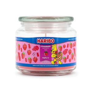 Vonná svíčka Haribo Strawberry Happiness - 300g