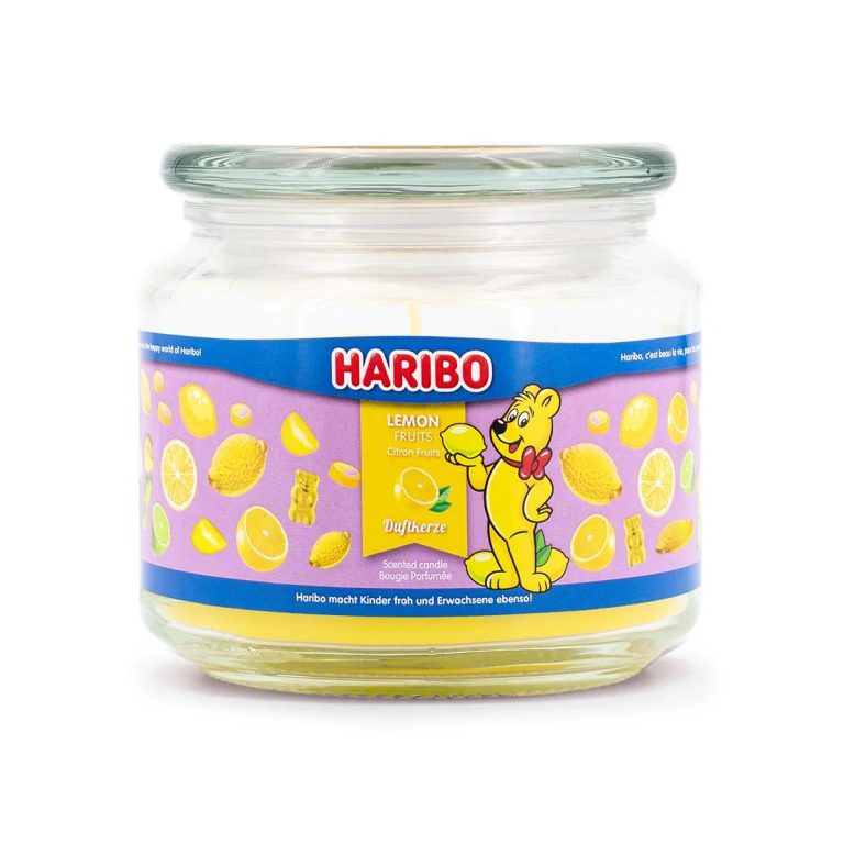 Vonná svíčka Haribo Lemon Fruits - 300g