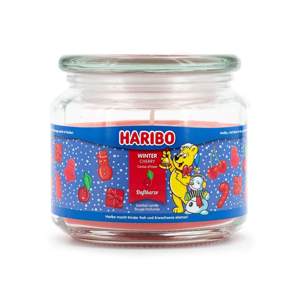 Vonná svíčka Haribo Winter Cherry - 300g