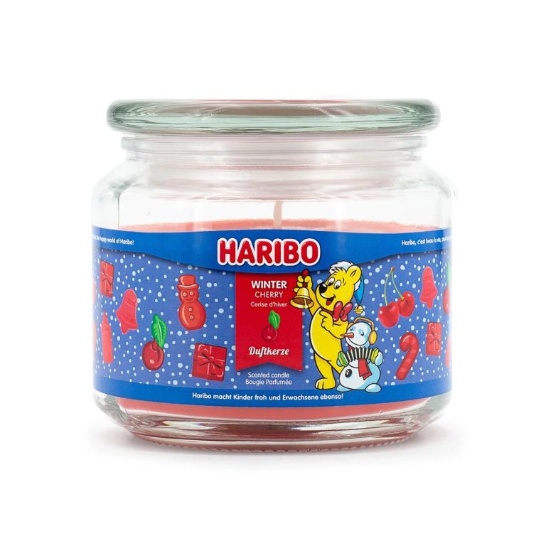 Vonná svíčka Haribo Winter Cherry - 300g