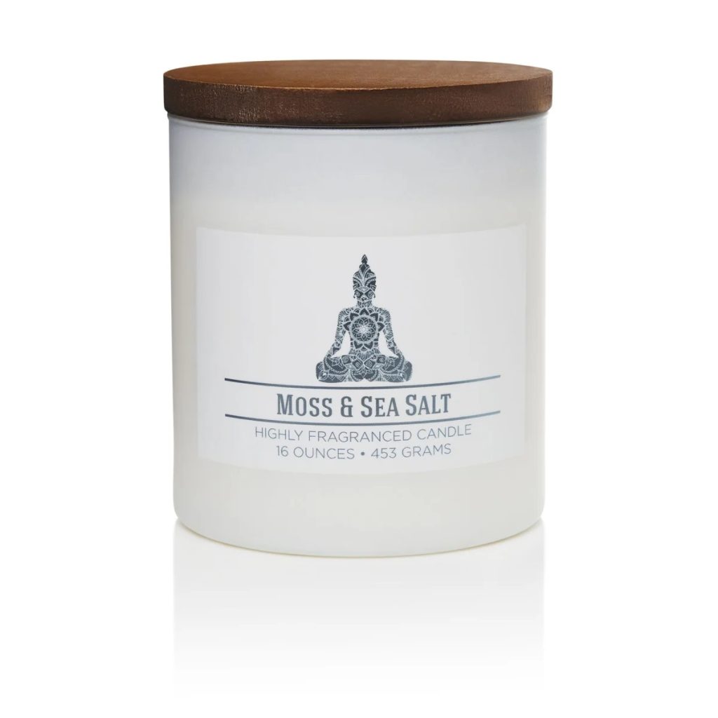Sójová svíčka Moss & Sea Salt - 453g