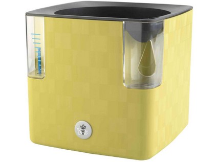Plastkon Chytrý květináč na bylinky Cobble 14 cm bazalková