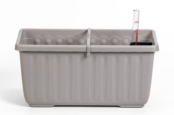 Truhlík samozavlažovací SIESTA LUX 40 Taupe
