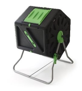 Rotační / bubnový kompostér UNO 105 l- černá/zelená