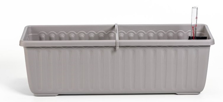 Truhlík samozavlažovací SIESTA LUX 60 Taupe