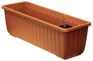 Truhlík samozavlažovací SIESTA LUX 40 terakota