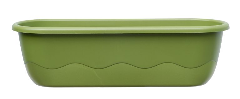 Truhlík samozavlažovací MARETA 60 sv.zelená+tm.zelená