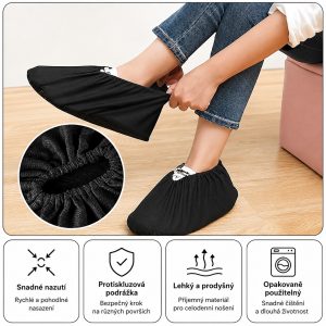 Návleky na boty – opakovaně použitelné, 1 pár