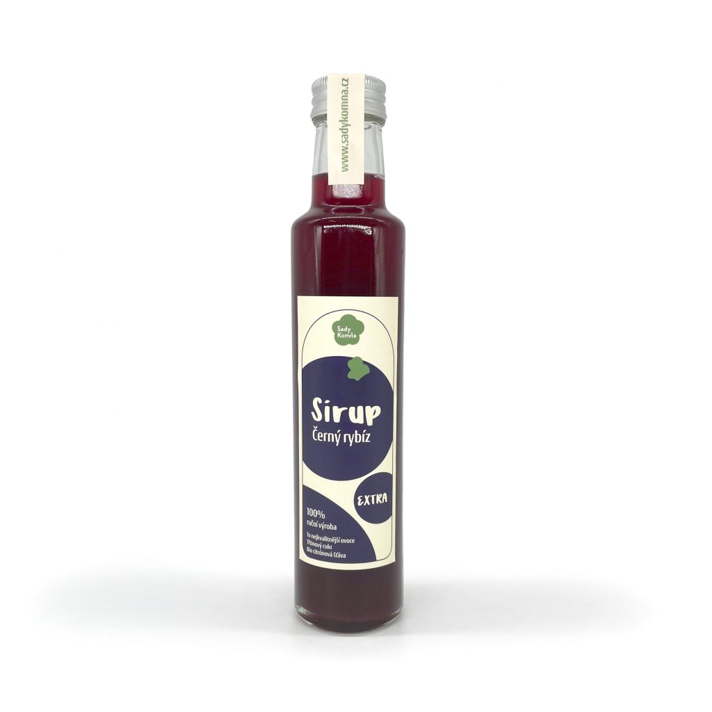 Sirup černý rybíz 250 ml