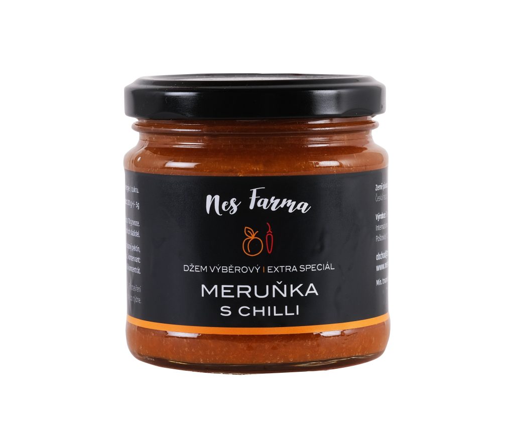 Výběrový džem MERUŇKA S CHILLI