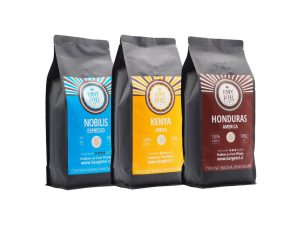 Výhodný Set 3 kg - Nobilis, Honduras, Kenya - výběrová zrnková káva Kávypitel