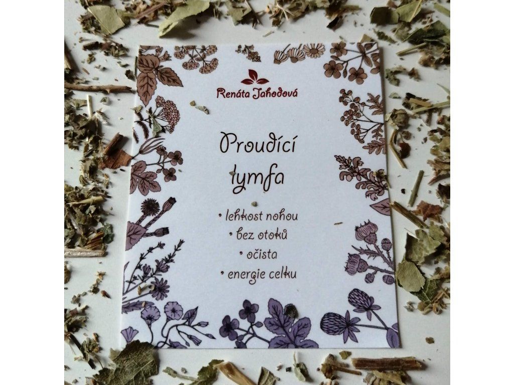 Proudící lymfa – bylinný čaj na lymfatický systém – 50 g