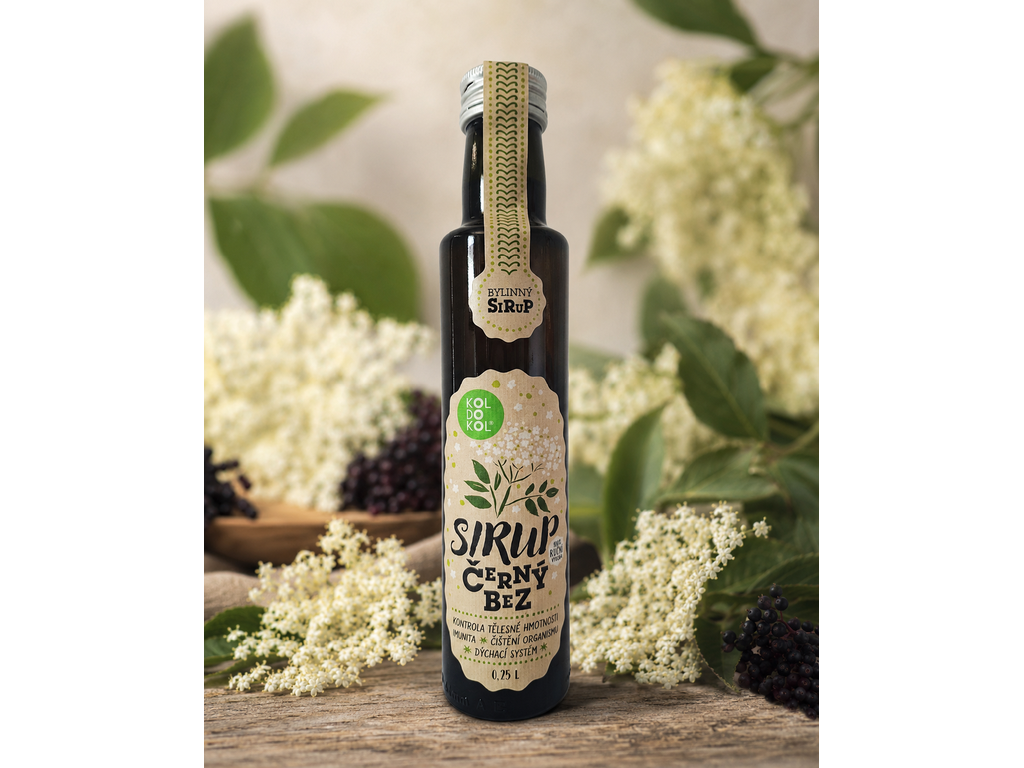 Koldokol Černý bez sirup 250 ml