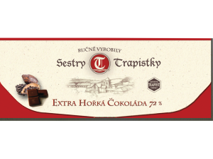 Čokoláda extra hořká - Sestry Trapistky